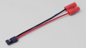 Hyperion HP-FG-CBL-3STD Adapt Plug for all Rx Batts & Futaba Tx. Hobby Hangar