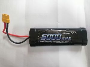 Car Batteries: Gens Ace GA5000-7.2-XT60 5000mAh 7.2v NiMh W/XT60 plug. Hobby Hangar