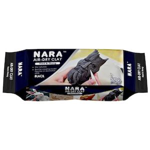 Air Drying Clay: Nara Air-Dry Clay 500g Black