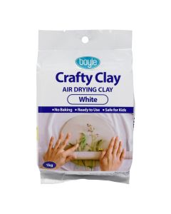 Boyle 1kg Crafty Air Dry Clay White