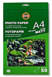 Koh-I-Noor Photopaper Matt A4 190gsm