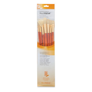 Brush Sets Feature Collection: Princeton Real Value Natural Bristle 9154 Brushes Set of 7