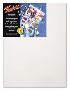 Canvas Panels: Fredrix Archival Watercolour Canvas Boards