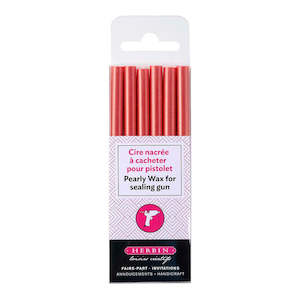 Card Making: Jacques Herbin Wax Gun Sticks Pearly Pack Of 6