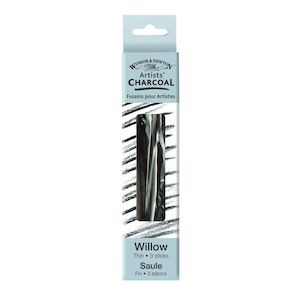 Winsor & Newton Thin Willow Charcoal Set Of 3