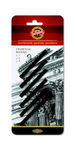 Koh-I-Noor Set Of Charcoal Blocks - Pack Of 6