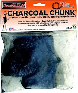 General's Charcoal Chunk Pure Artist Quality