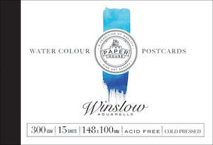 The Paper House Winslow Watercolour 300gsm 148x100mm 15 Sheets Postcards