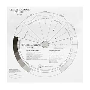 Colour Wheels: The Color Wheel Company Create-a-Colour Wheel