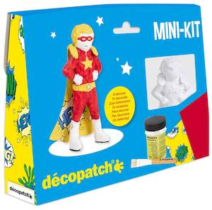 Craft: Decopatch Superhero Mini Mache Kit