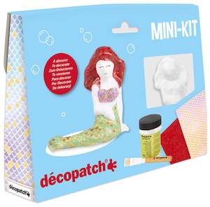 Craft: Decopatch Mermaid Mini Mache Kit