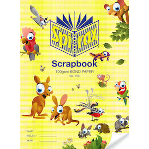 Spirax 150 Scrapbook 64pg 335x245mm 100gsm - Pack Of 10