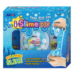Amos I.slime Deep Blue Sea Diy Slime Making Kit