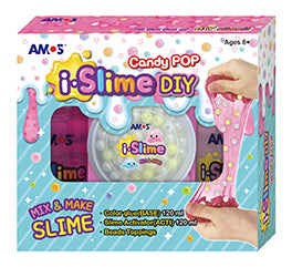 Craft Kits: Amos I.slime Candy Pop Diy Slime Making Kit