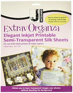 Fabric: Jacquard Inkjet Extravorganza Fabric Sheets Pack Of 5