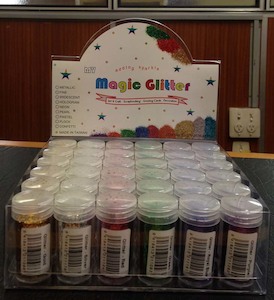 Glitter: Das Glitter 1/24 Inch 10gm Display Set Of 36