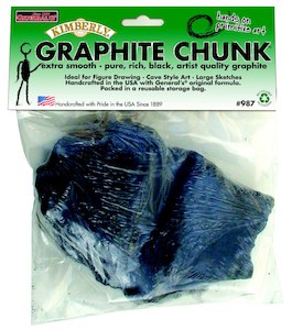 Graphite: Generals Graphite Chunk Pure Artist Quality