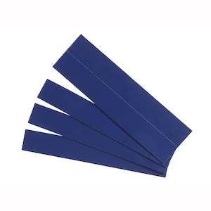 Magnets: Quartet Magnet Strips 22x150mm Blue Pack Of 25