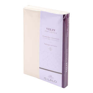 G Lalo Velin pur Coton Correspondence Creme Card Set