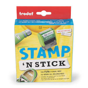 Office Stationery: Trodat Stamp 'N Stick DIY Kit