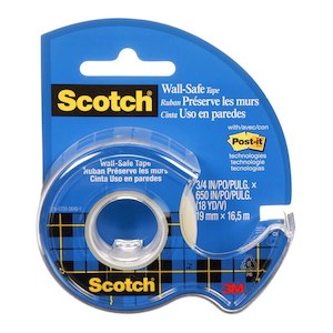 Scotch Tape Wall-safe 183 19mmx16.5m Roll
