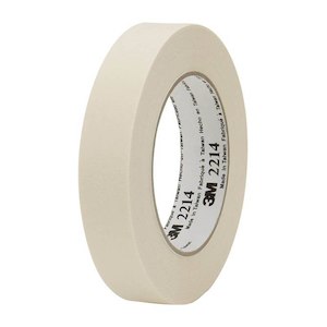 3M Masking Tape 2214 Paper 24mmx50m White