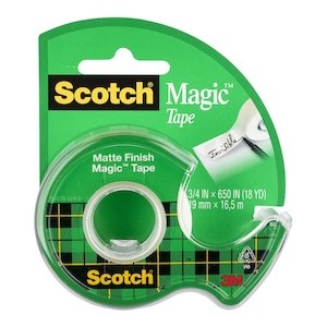 Scotch Magic Tape Dispenser 122 19mmx16.5m