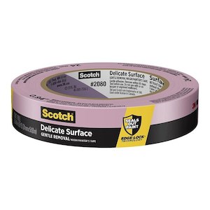 Commercial Tape: Scotch Painter's Tape 2080-24ec Delicate Surface 24mm X 55m