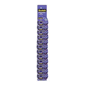 Scotch Gift Wrap Tape 15 19mm X 16.5m Clipstrip Of 12 Rolls
