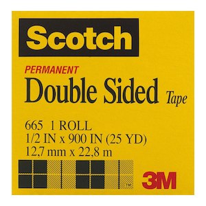 Everyday Tape: Scotch Double Sided Tape 665 12.7mmx23m