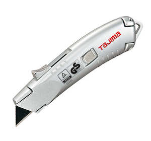 Locking Cutters: Tajima VR103 Self-retractable Safety Utility Knife + Blades