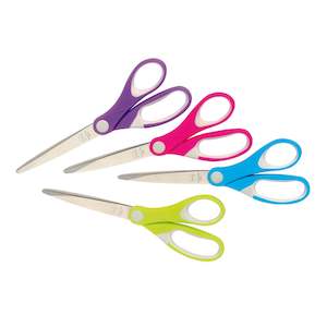 Office Scissors: Marbig Assorted Comfort Grip Scissors 135mm