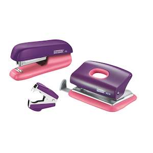 Full Strip Staplers: Rapid Stapler Mini F5 Purple/apricot Value Pack