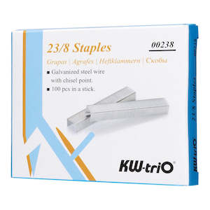 Staples: Kw-Trio Staples 23/8 Pack Of 1000