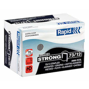 Rapid Staples 73/12mm 0177071 Box Of 5000