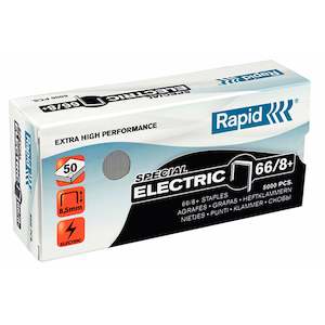 Staples: Rapid Staples 66/8mm+ Box Of 5000