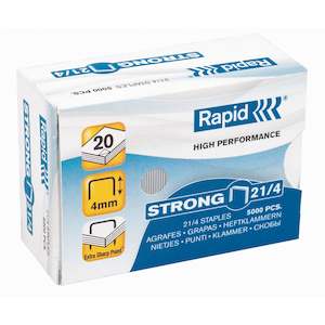 Staples: Rapid Staples 21/4mm Box Of 5000