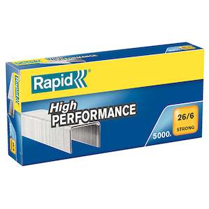 Rapid Staples 26/6mm Box Of 5000