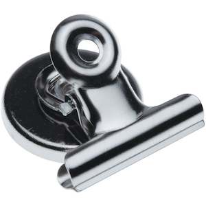 Bulldog Clips: Esselte Clip Bulldog Magnetic Round 30mm - Pack Of 24