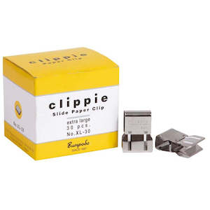 Other Paper Clips: Clippie Paper Clip Slide Extra Large Box Of 30