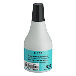 Stamping Inks: Noris Sheet Metal Ink 50ml #130 Black