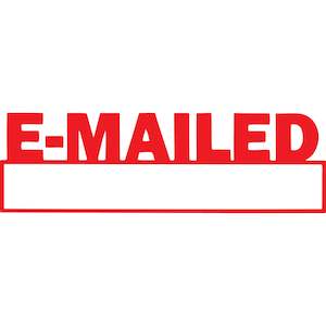 Xstamper Vx-b 1650 Emailed/date Red