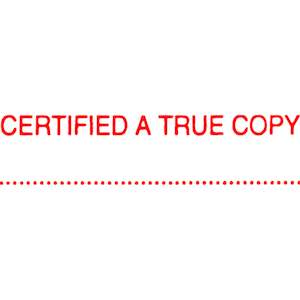 Xstamper Cx-bn 1541 Cert.true Copy Red