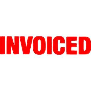 Xstamper Cx-bn 1532 Invoiced Red