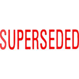 Xstamper Cx-bn 1366 Superseded Red