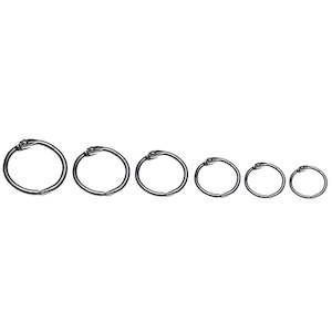 Esselte Hinged Rings No.2 63mm Box Of 25