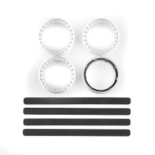 Team Associated FT Adjustable Drift Wheel Outer Rim (White) (4)