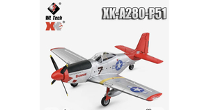 Products: XK A280 P51 Fighter Simulation 3D/6G RC Airplane