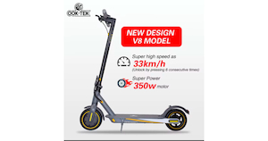 New 2025 Budget and Reliable OOK-TEC V8 350W Electric Scooter