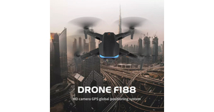 F188 PRO GPS Drone 6K HD Professional Dual Camera 5G WIFI FPV RC Quadcopter